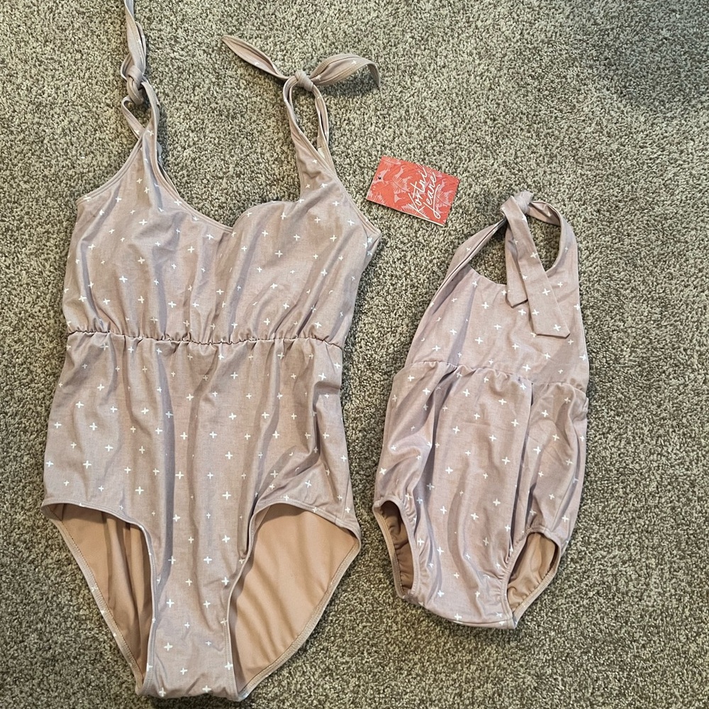 Kortni Jeane mommy and me matching swimsuits